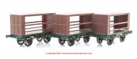 R60166 Hornby L&MR Horse Wagon Triple Pack - Era 1